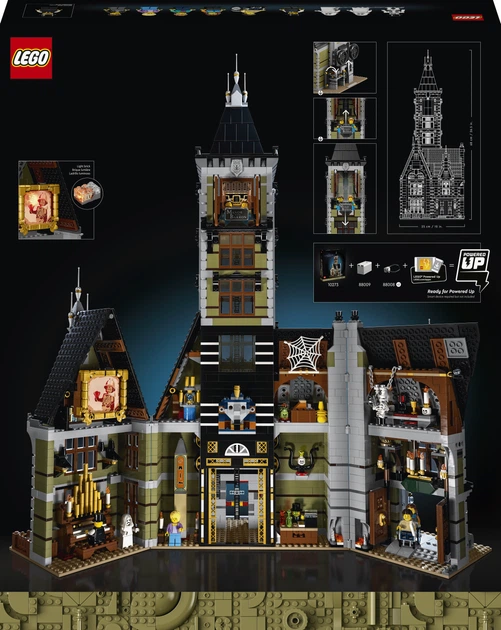 Zestaw klocków LEGO Creator Expert Dom strachu 3231 element (10273) - obraz 8