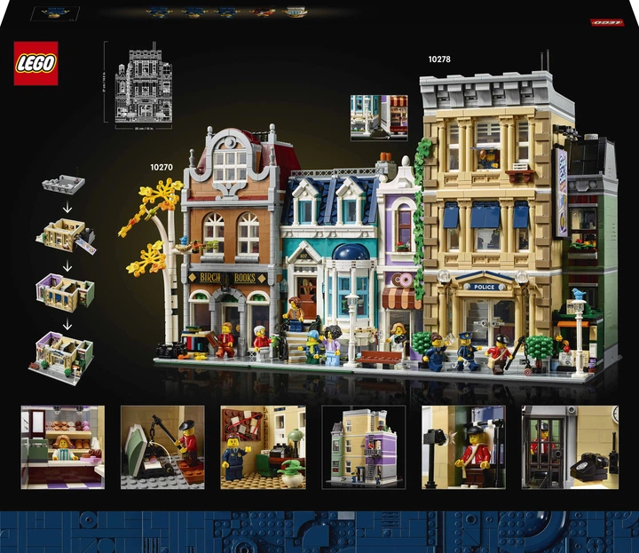 Конструктор LEGO Creator Expert Поліцейський відділок 2923 деталі (10278) - Фото 10 Конструктор LEGO Creator Expert Поліцейський відділок 2923 деталі (10278) - зображення 10