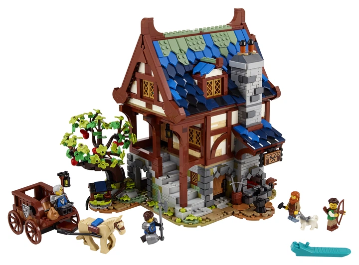 Конструктор LEGO Ideas Середньовічна кузня 2164 деталі (21325) - Фото 11 Конструктор LEGO Ideas Середньовічна кузня 2164 деталі (21325) - зображення 11