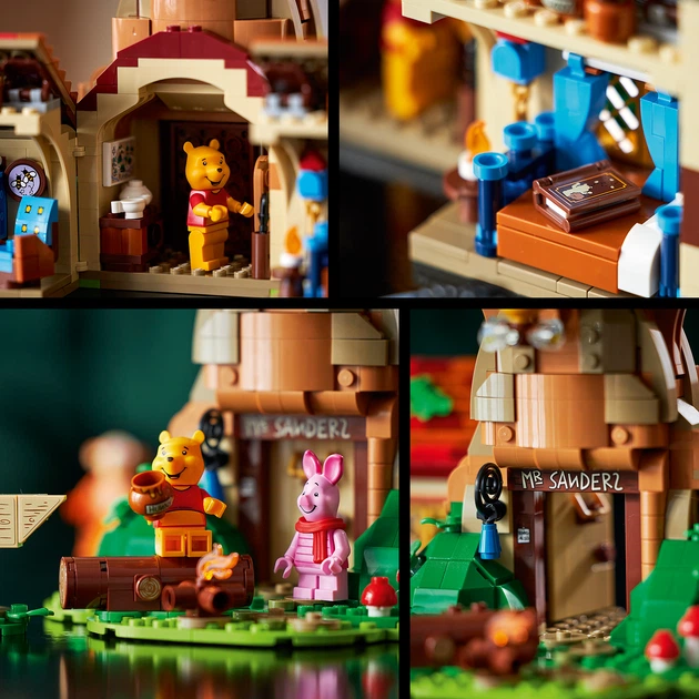 Zestaw klocków LEGO Ideas Disney Kubuś Puchatek 1265 elementów (21326) - Zdjęcie 5 Zestaw klocków LEGO Ideas Disney Kubuś Puchatek 1265 elementów (21326) - obraz 5