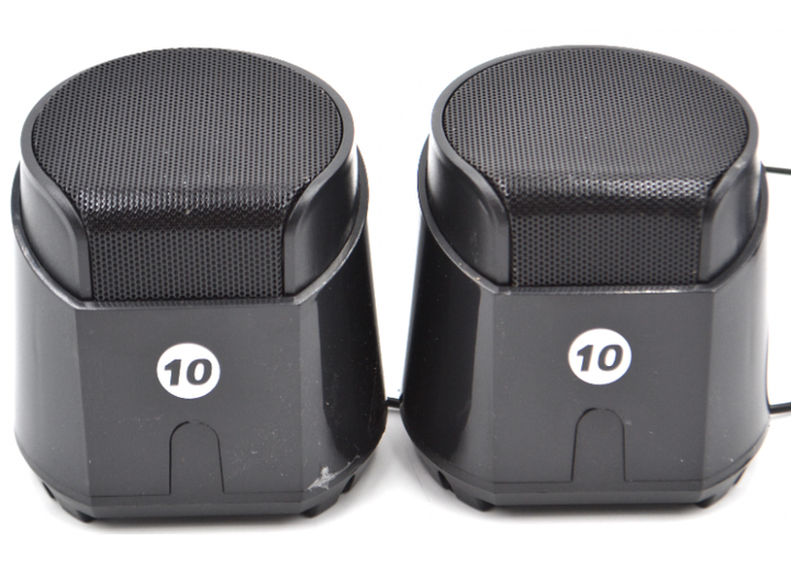 Колонки для компьютера 2.0 EVO688 USB, акустические колонки для ноутбука и ПК, черный - изображение 3