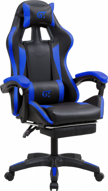 Кресло для геймеров GT Racer X-2323 Black/Blue - изображение 2