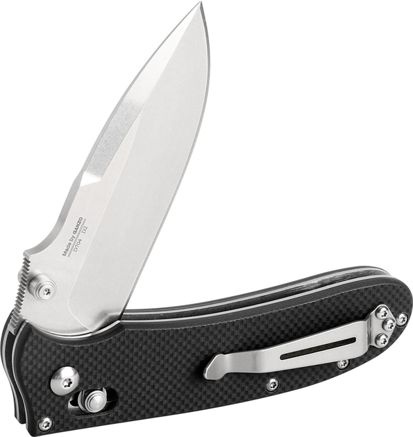 Нож складной Ganzo D704-BK Черный (D2 сталь) - изображение 2