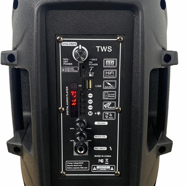 Аудио система беспроводная портативная bluetooth колонка HS-008BT - изображение 8