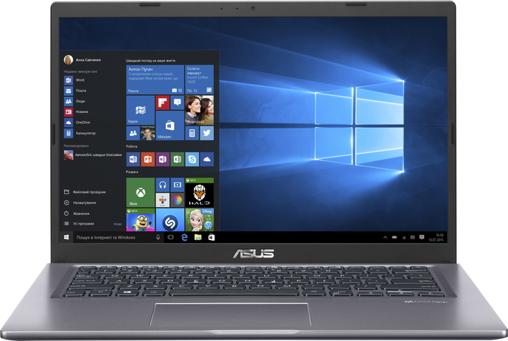 Asus x415ma ek052 первое включение