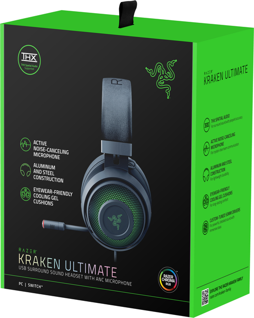 ヘッドホン Razer KRAKEN ULTIMATE 7.1 BLACK Amazon.co.jp: Razer Kraken Ultimate 7.1 ゲーミングヘッド