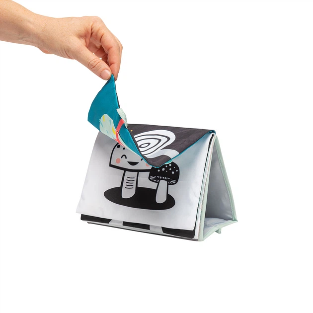 Развивающая книжка Taf Toys Мечтательные коалы двусторонняя мягкая с зеркальцем и прорезывателем для развития мелкой моторики малышей от 0 месяцев - изображение 15