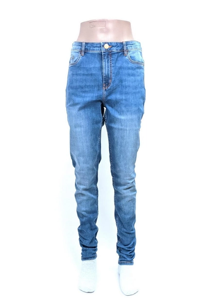 Стильные джинсы Super Skinny Fit ESMARA 44 светло синий PM4-10125 