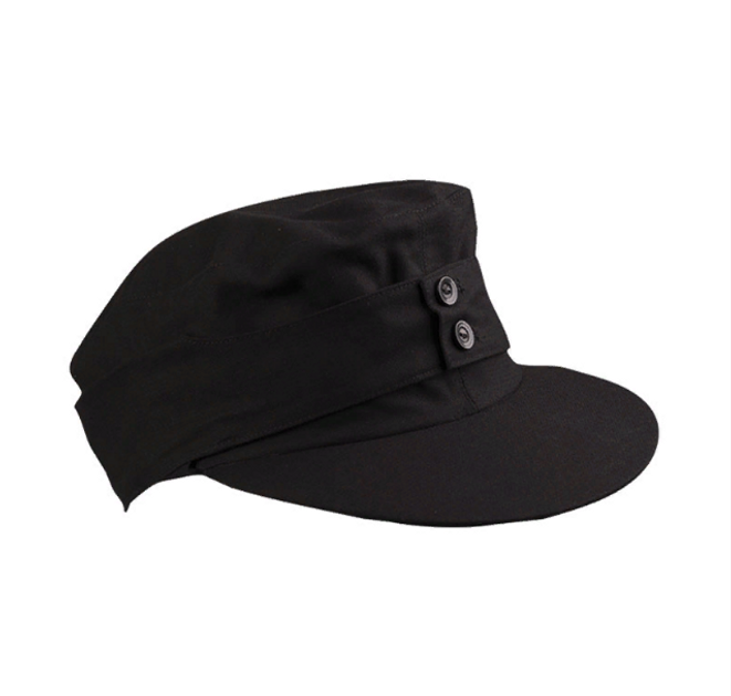 Полевая кепка М-43 Mil-Tec цвет черный размер 56 (12305002_56) - изображение 1