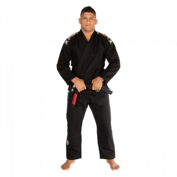 Кімоно для Бразильського Джіу-Джитсу Tatami Fightwear Nova Absolute Чорне (А3) - зображення 2