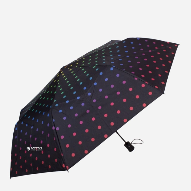 Зонт складной Happy Rain U42278-1 полуавтомат Разноцветный ...