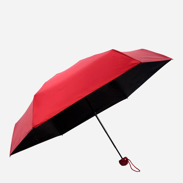 Карманный зонт в футляре капсула UFT Umbrella U1 Red 