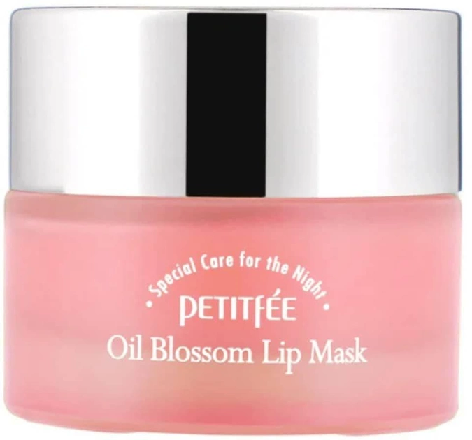 Акція на Маска для губ Petitfee Oil Blossom Lip Mask Олія Камелії 15 г від Rozetka
