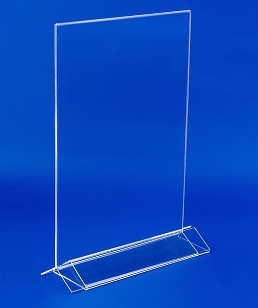 Менюхолдер А4 PlasticMarket вертикальный, "Y" образный (MH-09) - Фото 2 Менюхолдер А4 PlasticMarket вертикальный, "Y" образный (MH-09) - изображение 2