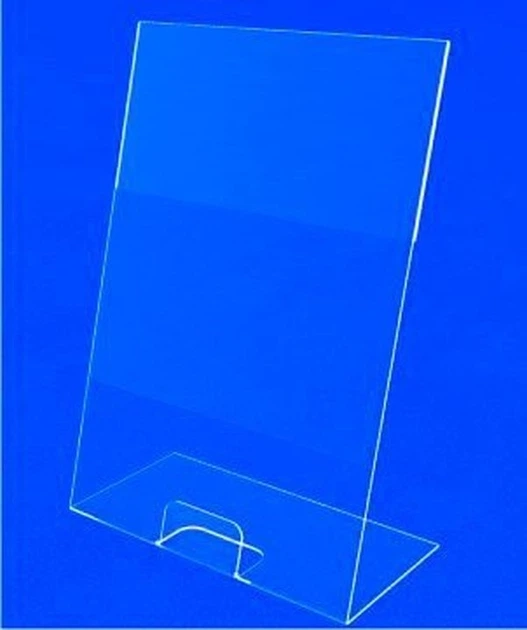 Менюхолдер А3 PlasticMarket вертикальный "L" образный (MH-33) - Фото 2 Менюхолдер А3 PlasticMarket вертикальный "L" образный (MH-33) - изображение 2