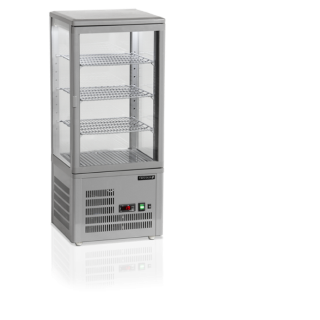 Холодильная витрина TEFCOLD UPD80-I-GREY - Фото 1 Холодильная витрина TEFCOLD UPD80-I-GREY - изображение 1