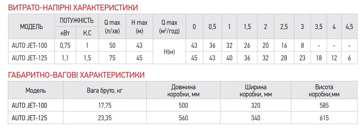 Насосная станция Koer 750 Вт чугун 1 дюйм (609336) - изображение 2