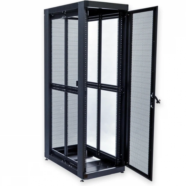 Шафа серверна підлогова 19" CMS 45U 2185х800х1055мм (В*Ш*Г) розбірна чорний UA-MGSE45810PB - зображення 3