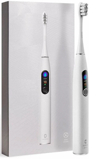 Elektryczna szczoteczka do zębów  Oclean X Pro Elite Grey (6970810551815) - obraz 8