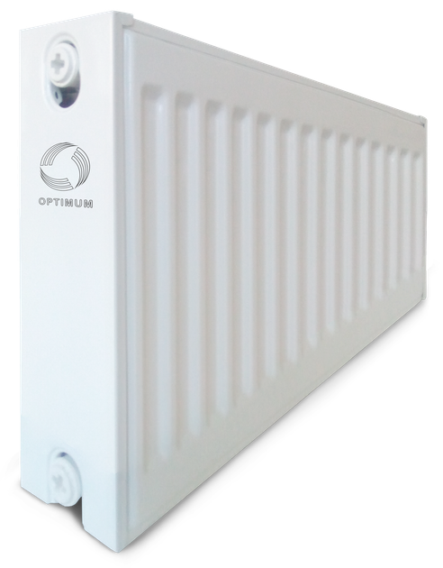Радиатор стальной панельный 22 низ OPTIMUM Белый (000015127) – фото ...
