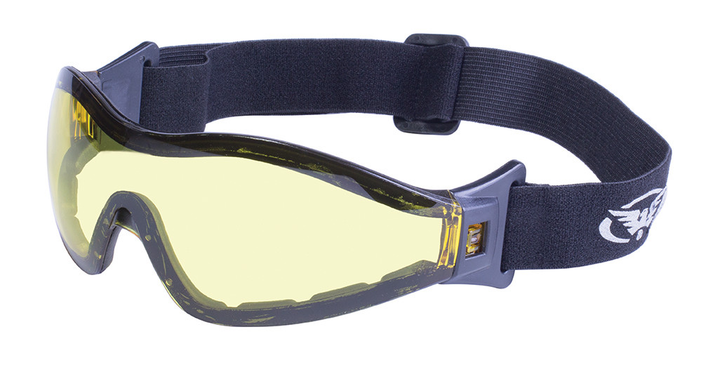 Очки для прыжков с парашютом Global Vision Eyewear Z-33 Yellow - изображение 1
