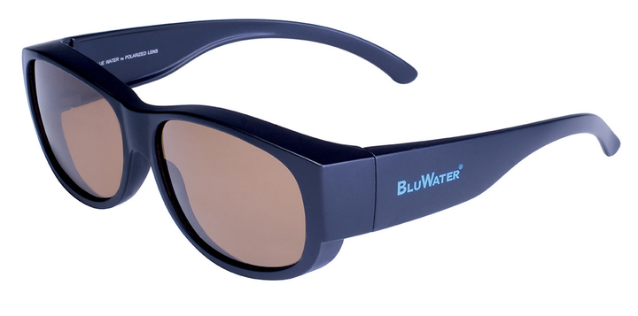 Накладные очки с поляризацией BluWater OVERBOARD Brown - изображение 1