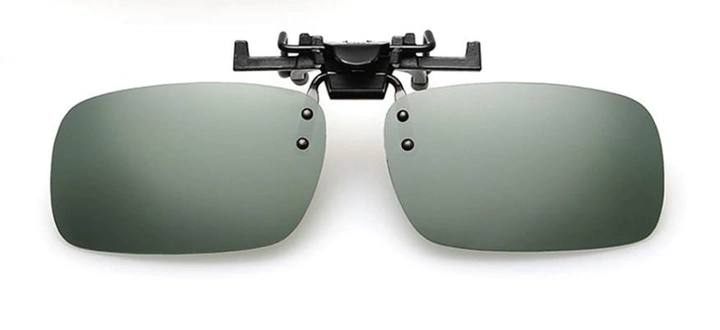 Поляризационная накладка на очки RockBros зелёная маленькая - зображення 2