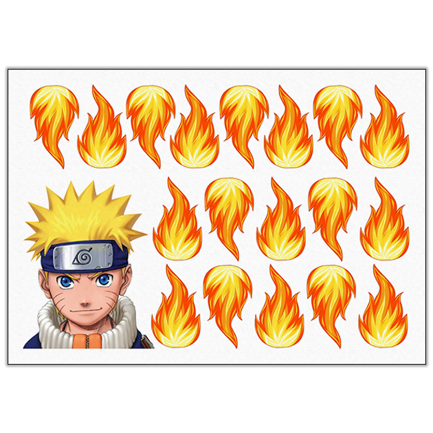 Naruto картинка на торт