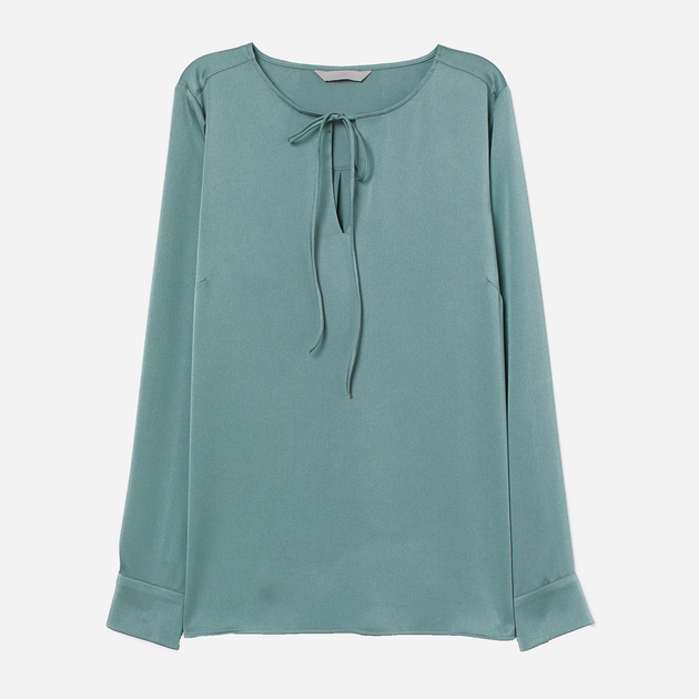 Блузка женская H&M 0841807003 34 (160/80А) Зеленая (ST2000000831253 ...