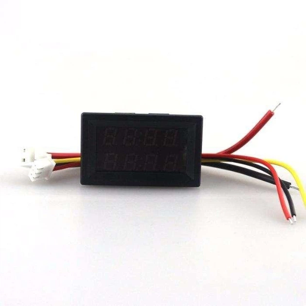Вольтметр / Амперметр 0.01-200V 10A 4-знаки (BY42A) - зображення 2