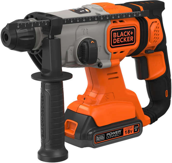 Перфоратор акумуляторний Black+Decker (BCD900D1S) - зображення 1