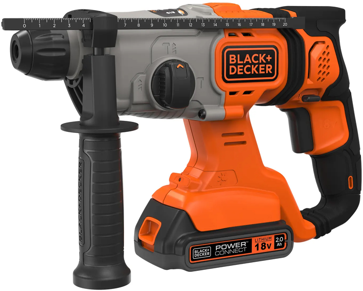 Перфоратор акумуляторний Black+Decker (BCD900D1S) - зображення 2