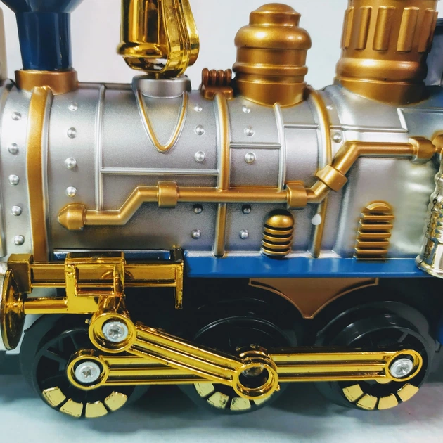 Игрушка Timely Паровоз музыкальный синий (2411) – игрушки с