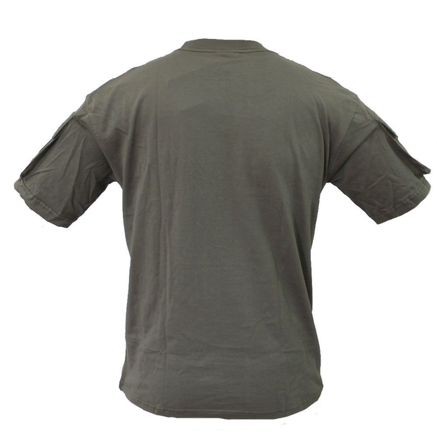 Футболка MIL-TEC тактическая T-Shirt OD L Зеленый (11019201)  - изображение 2