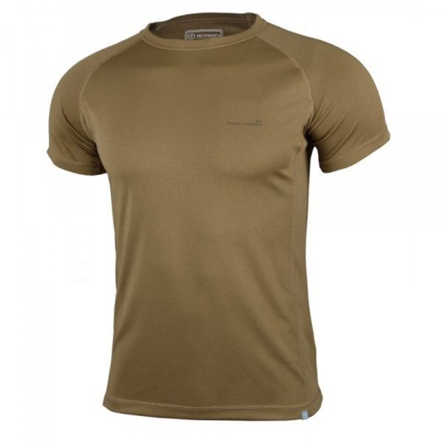 Футболка Pentagon Quick Dry-Pro T-Shirt CB M Coyote brown (K09003C) - зображення 1