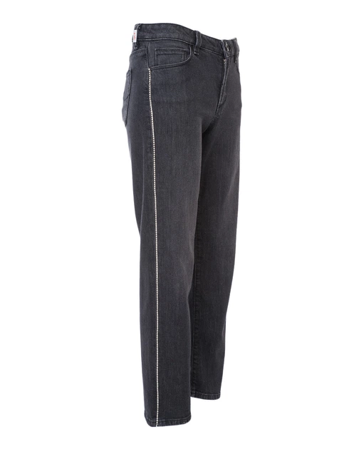 Джинси жіночі TRUSSARDI JEANS (56J00075-1T003195-C024-E283/19-20) Сірий 28 - изображение 4