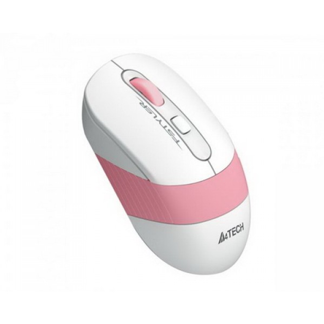 Мышь беспроводная A4Tech FG10 Pink/White USB - изображение 2