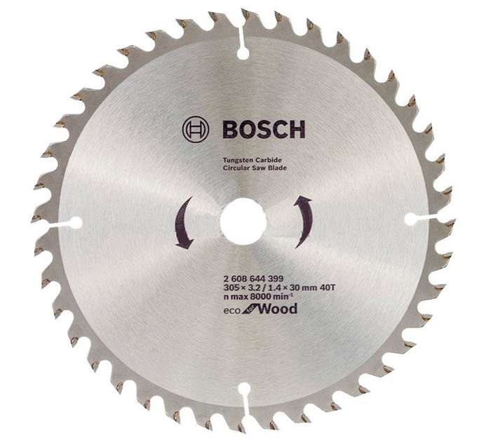 Пильный диск Bosch Eco for Wood 305x3,2x30-40T (2608644385) – фото ...