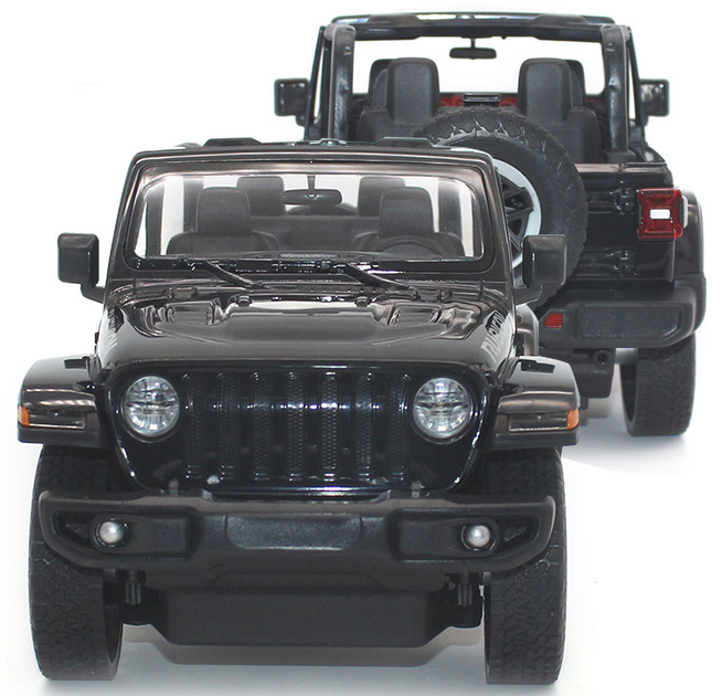 Машинка Rastar JEEP Wrangler Rubicon 1:14 Черная (4540029