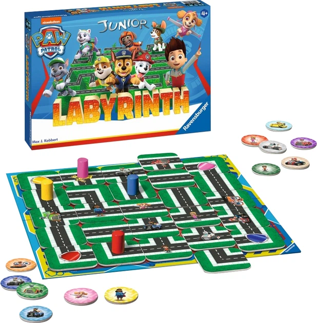 Gra planszowa Ravensburger Labirynt. Patrol Szczeniąt (20824) - obraz 2