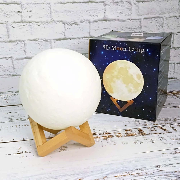 Светильник ночник Луна Magic 3D Moon 3941674 - изображение 2