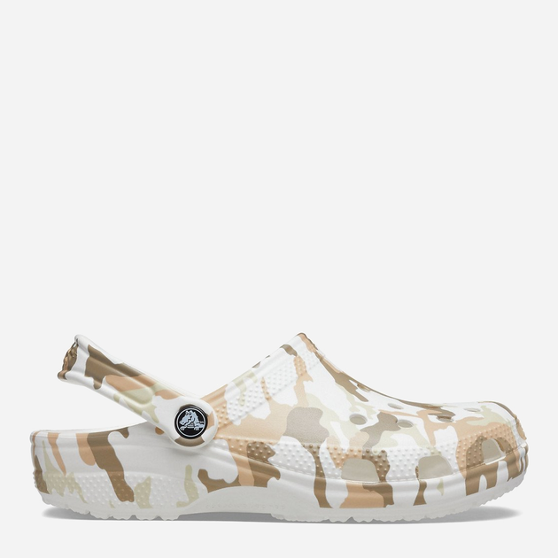 camo print crocs