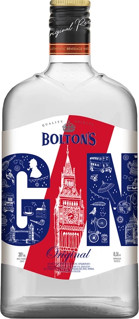 Напиток на основе джина Bolton's Original 0.5 л 38% (4820213291981) - Фото 1 Напиток на основе джина Bolton's Original 0.5 л 38% (4820213291981) - изображение 1