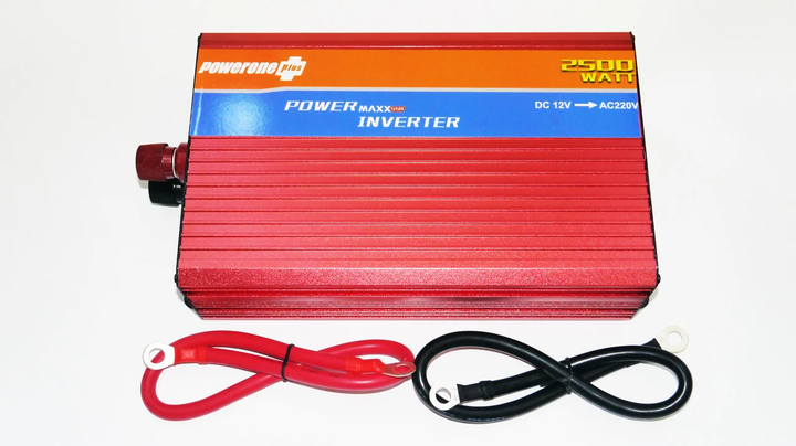 Преобразователь автомобильный инвертор Powerone plus 2500W 12V-220V с функцией плавного пуска - изображение 3