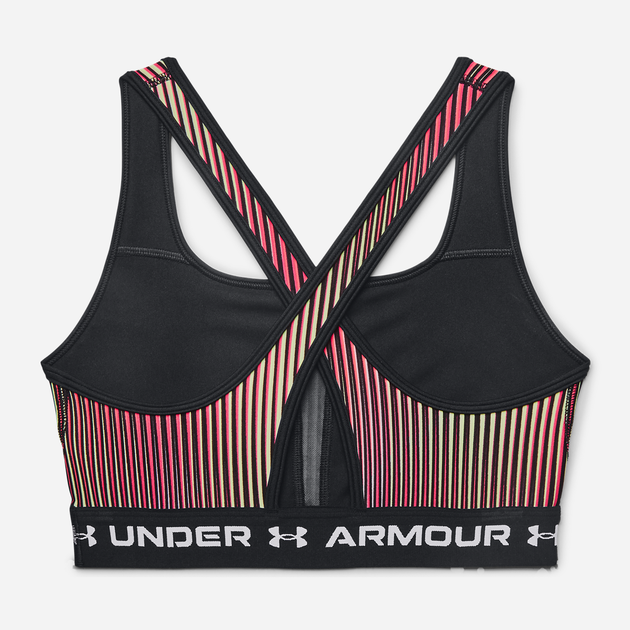 Спортивный топ для фитнеса женский Under Armour UA Crossback Mid Print 1361042-002 L (195251409358) - Фото 7 Спортивный топ для фитнеса женский Under Armour UA Crossback Mid Print 1361042-002 L (195251409358) - изображение 7