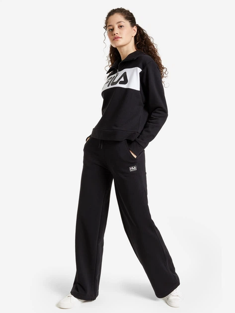Толстовка на молнии оверсайз женская FILA 110585-BW 46-48 (4670036833178) - изображение 3