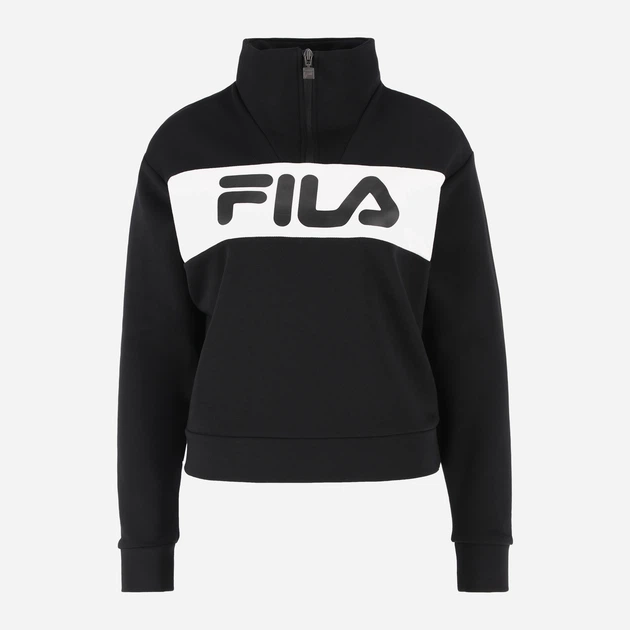 Толстовка на молнии оверсайз женская FILA 110585-BW 46-48 (4670036833178) - изображение 4