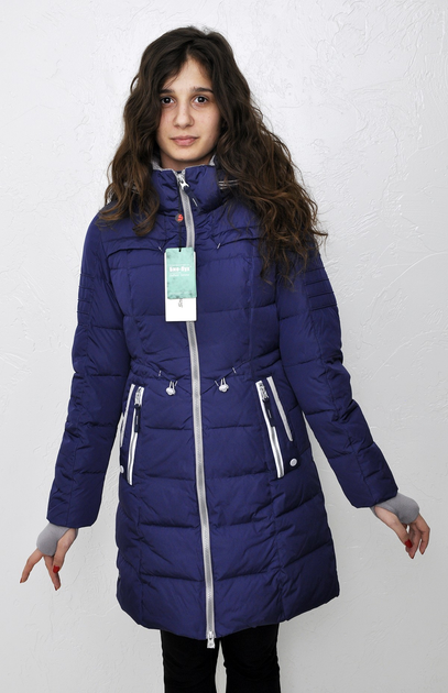 Женский пуховик Snowimage SICB-P510 цвет синий 2XL – Брендовая одежда ...