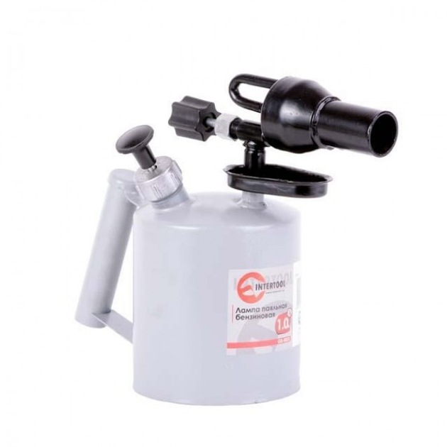 Лампа паяльная бензиновая 1.0 л INTERTOOL GB-0031 – фото, отзывы ...