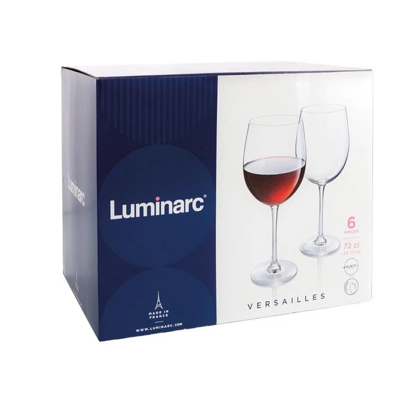Набір келихів Luminarc Versailles 720 мл 6 шт (N1041) - зображення 3